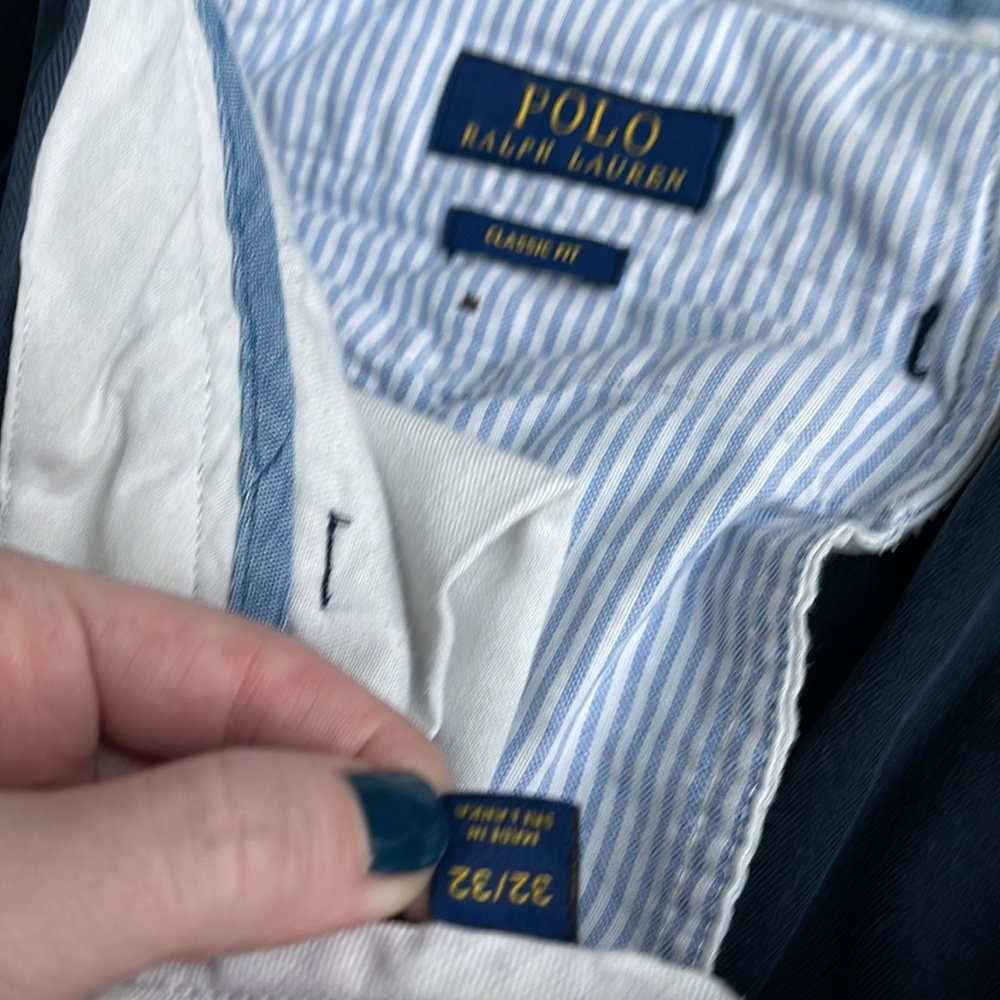 Mens Polo Ralph Lauren Classic Fit Pants. Great condition Size 32/32 - Picture 4 of 5